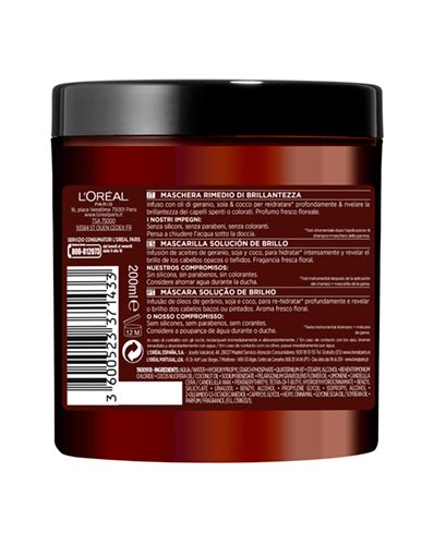 L Oreal Paris Mascarilla Mascarilla Geranio Botanicals 000 3600523371433 Back